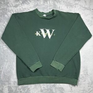 Vintage Basix Sweatshirt Mens XL Key West Embroidered USA 90s Distressed Holes